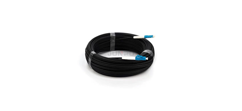Cablu de drop fibră optică FTTH G657A1 cu conector SC/APC