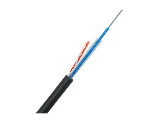 Cablu fibră optică autoportant aerian mini ADSS 12 fibre ASU
