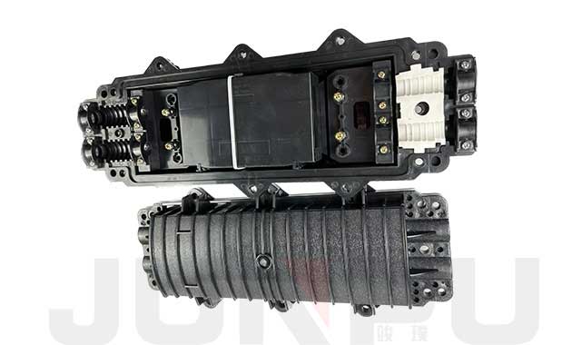 Carcasă inline pentru fibră optică cu 144 de nuclee Carcasă inline pentru fibră optică cu 144 de nuclee