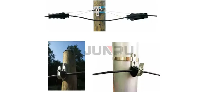 Clemă de tracțiune pentru capăt mort fibră optică, clemă de ancorare, clemă de suspendare tip pană pentru cablu ADSS PA300, PA500, PA1500, PA2000, PA3000