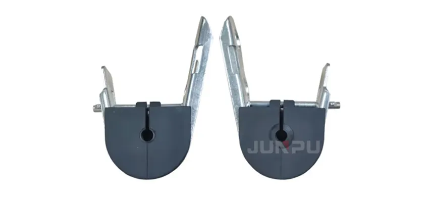 Clemă de cablu pentru tensiune pe stâlp tip Hook J, clemă de suspensie FTTH, clemă tensor din aluminiu