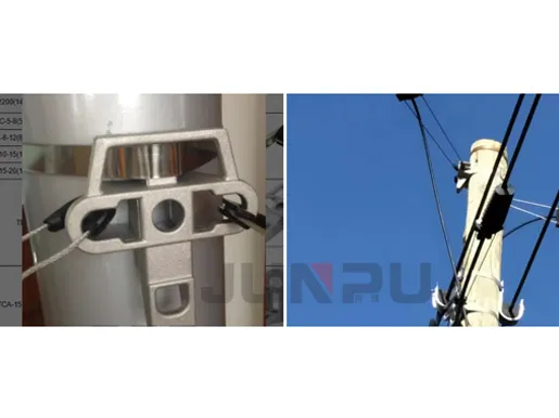 Clema de suspensie UPB pentru cablu fibră optică, suport pentru cablu fibră ADSS - fabrică